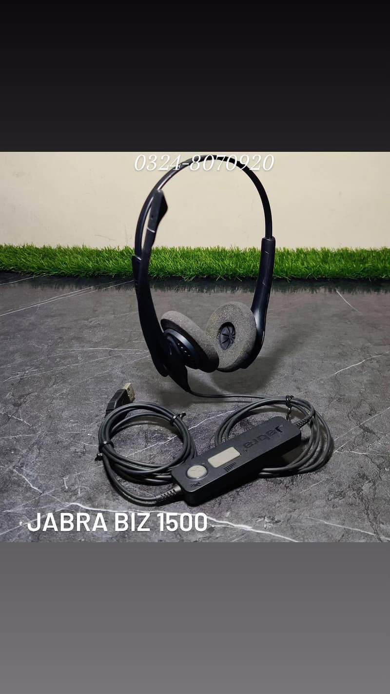 Jabra Evolve Wireless Bluetooth Noise Cancelling Headset Headphone Anc 12