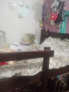 Kids double step bed