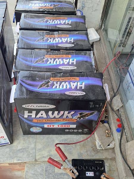 Hawk Tall Tubular & Deep Cycle Batteries 1