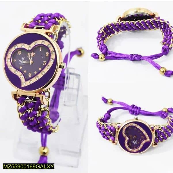Women's Analog Bracelet Watch, Cash on Delivery All over Pakistan 1