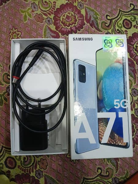 Samsung A71 5G 8/128 condition 10 by 10 3