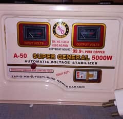 5000 Watts AC Stabilizer - Super National