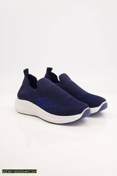 slip on jogging lightweight shoes-(8508)-sketcher-40,blue fre delivery