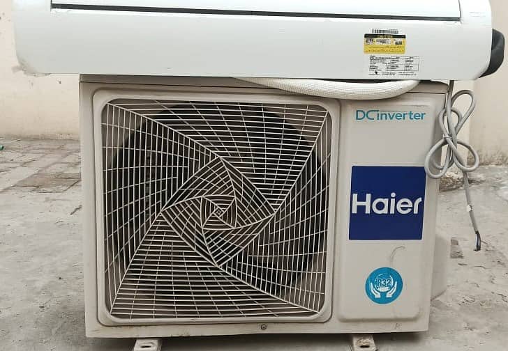 Haier 1 Ton DC invertor AC Cool & Heat (As Like New) 0