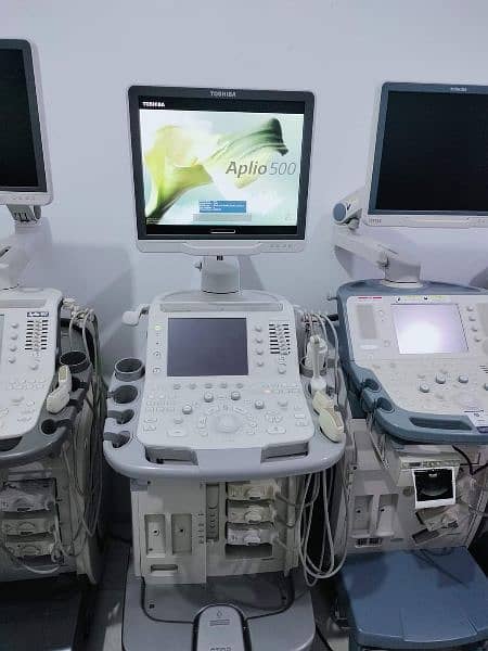 Ultrasound Machines Japani Toshiba Femio , Nemio , Xario & Aplio avail 5