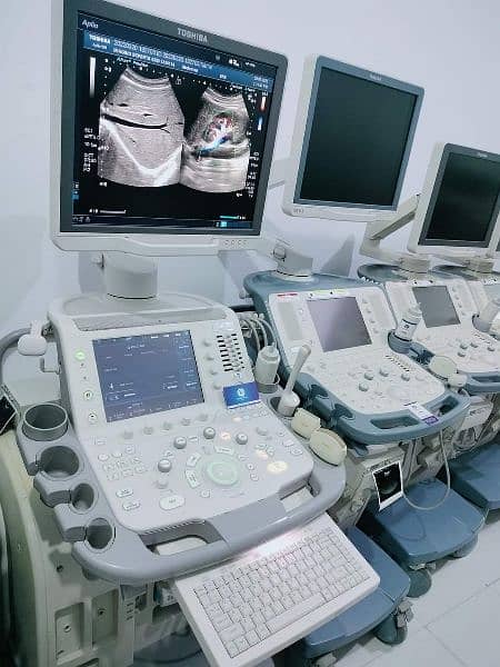 Ultrasound Machines Japani Toshiba Femio , Nemio , Xario & Aplio avail 6