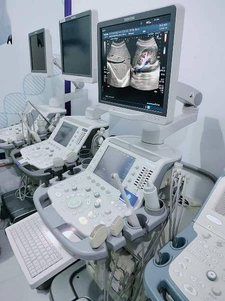Ultrasound Machines Japani Toshiba Femio , Nemio , Xario & Aplio avail 8