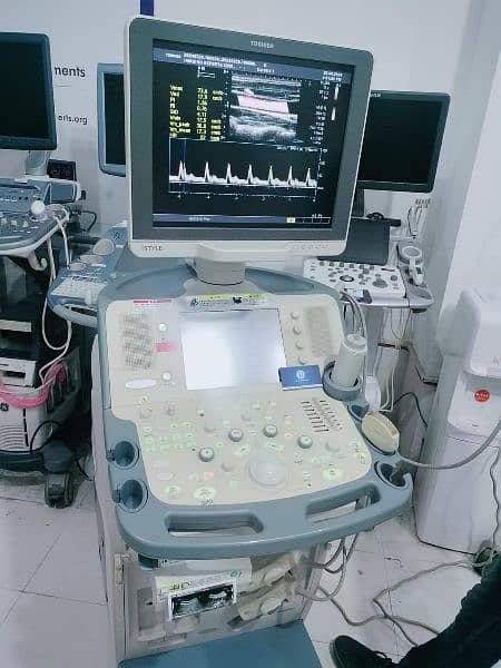 Ultrasound Machines Japani Toshiba Femio , Nemio , Xario & Aplio avail 9