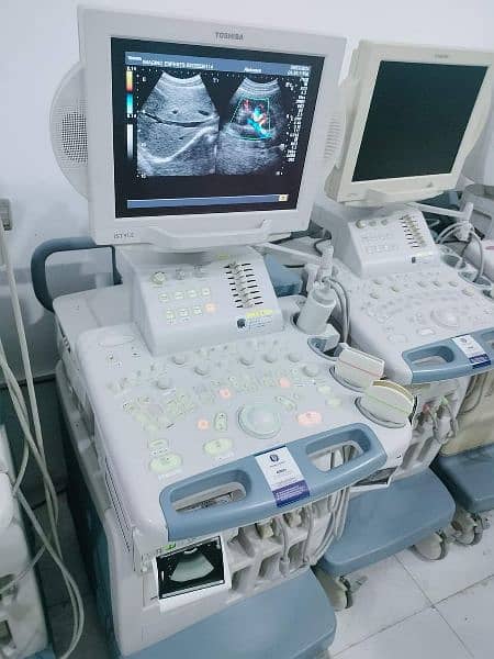 Ultrasound Machines Japani Toshiba Femio , Nemio , Xario & Aplio avail 14