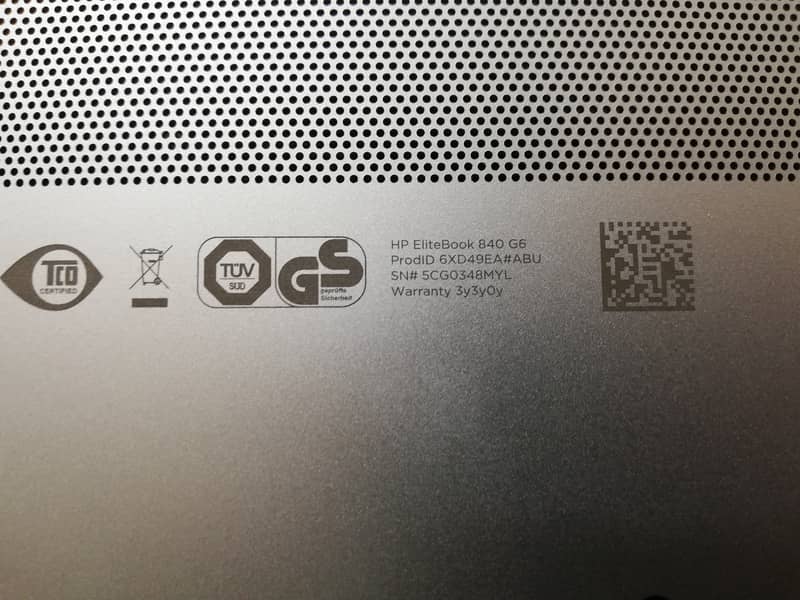 HP EliteBook 840 G6 - Core i7 8565U / 1.8 GHz - Win 11 Pro 64-bit 6