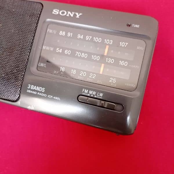 Sony icf 490l i Radio FM/AM/LW 2