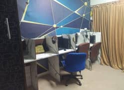 20 seats call center sharah-e-Faisal