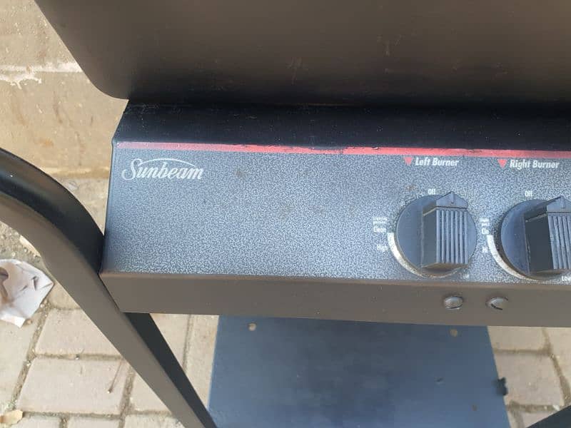 GAS BBQ GRILL SUNBEAM USA MADE UP FOR SALE 1