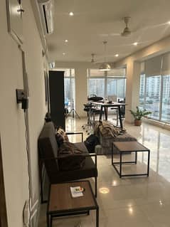 Seeking A Prestigious Office Space For Rent? | Dha Ph 5 | Badar Com Aera | Main Khe Badar | 650 Sqft Office Floor | Lift | Glass Elevation | 3 Side Corner | High Sky & SeaView 0