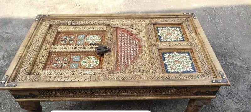 swati handmade work center tables totally wooden life time guaranteed 5