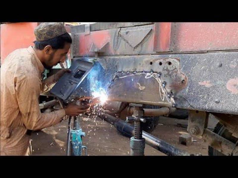 welding welder fabricater  helper mechanic denter job 2