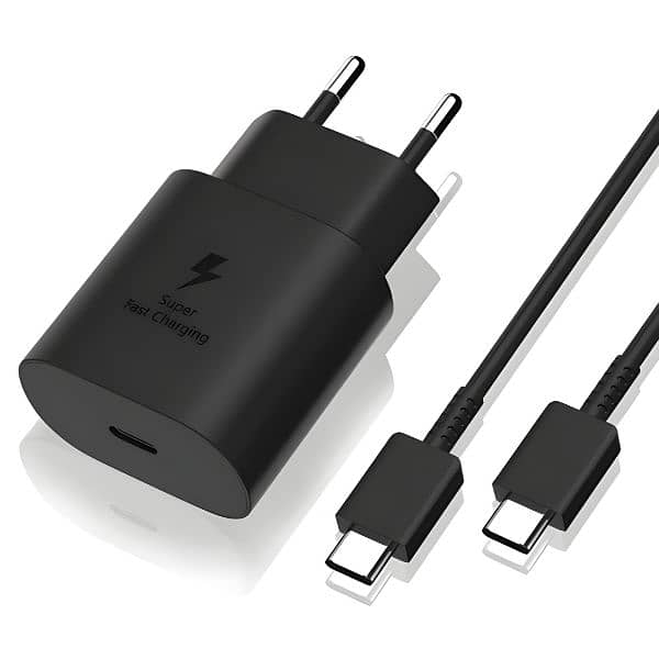 SAMSUNG
TRAVEL ADAPTER
(45W) USB Type-C to Type-C Cable 3