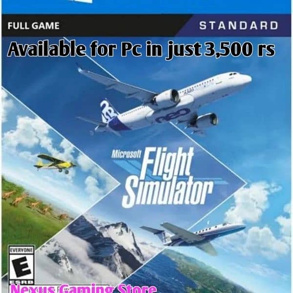 Microsoft flight simulator in standard edition 0