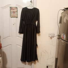 maxi style abaya with adjustable belt only 3 to 4 time use 0