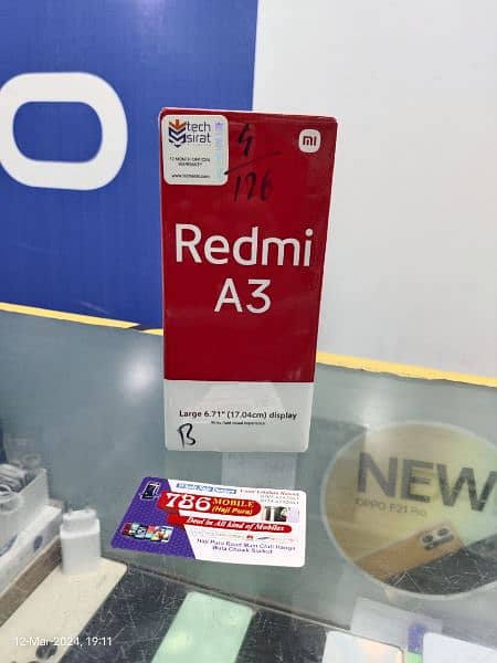 XIAOMI REDMI A3 4GB/128GB ALL COLORS AVAILABLE HERW 0