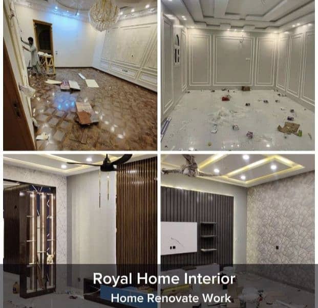 Home, Office & Renovation/Decor Wall/Flooring/WPC, PVC Panel/Wallpaper 7