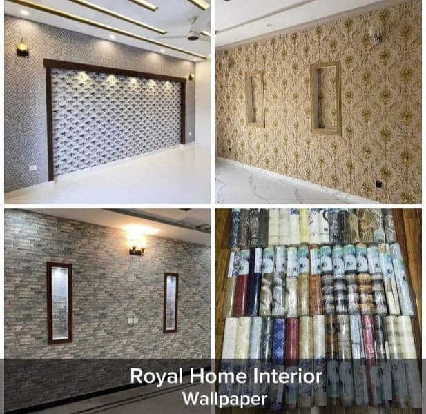 Home, Office & Renovation/Decor Wall/Flooring/WPC, PVC Panel/Wallpaper 11