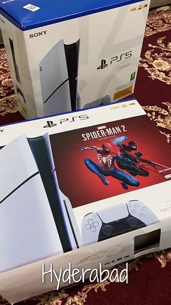 PS5 Slim Spider-Man Edition 1TB 0