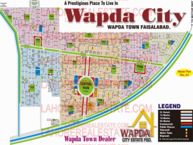 WAPDA CITY CANAL ROAD FAISALABAD 1