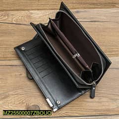 Women spacious leather wallet