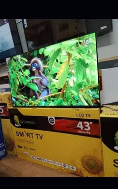 43" inch Samsung smart tv new 4k 3 years warranty O32245O5586