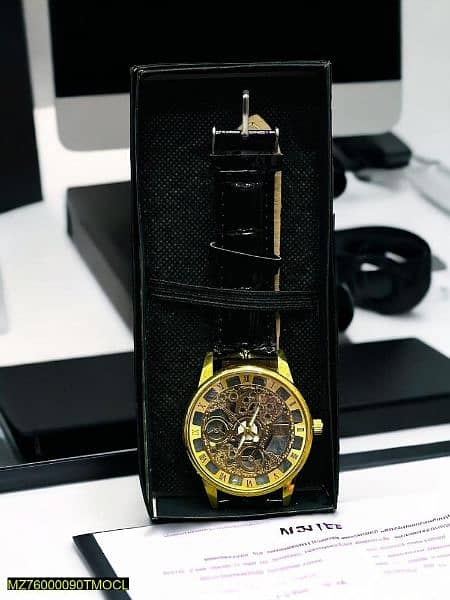 Men's watch, Men's analog casual watch l cash on delivery 4