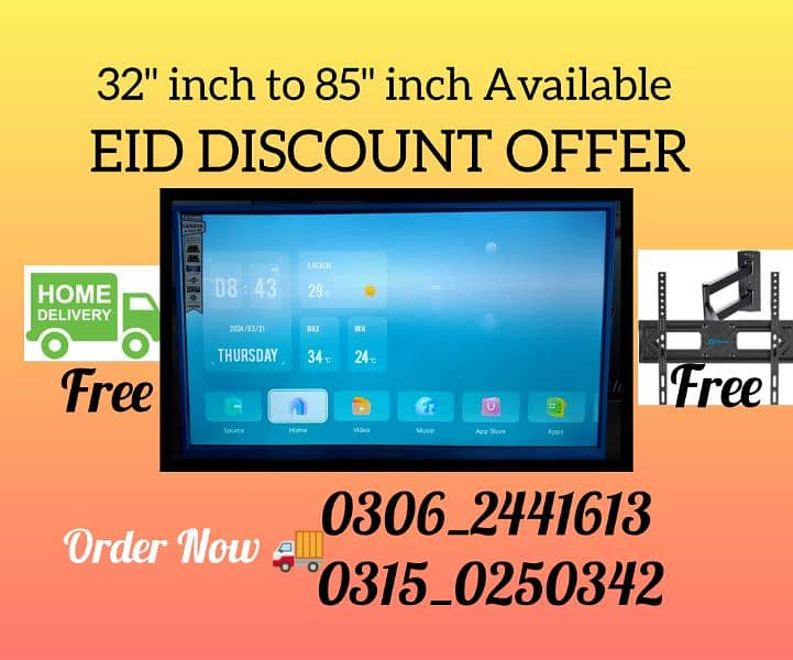 Order Now 32" inch Samsung smart led tv best quality picture 3