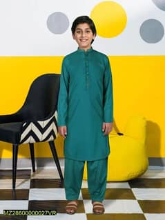 2pcs Boy's kurta shalwar suit