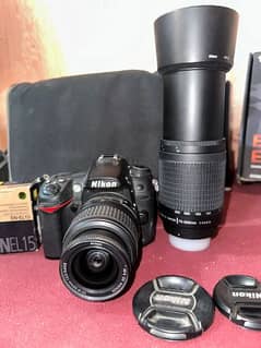 Nikon D7000 with kit and 2 Lens
