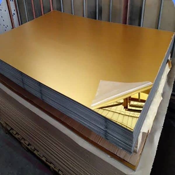 golden acrylic sheets 2