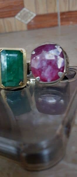 gemstone emerald natural beautiful colour ring 13