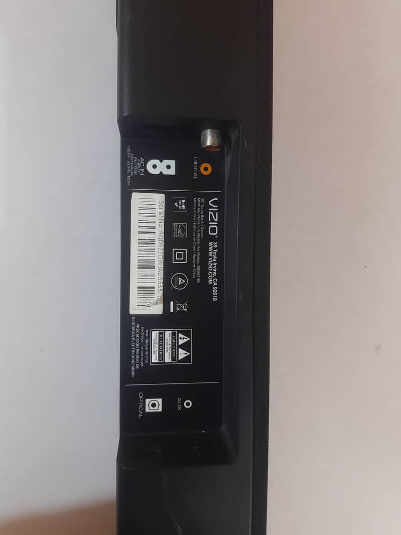 VIZIO SmartCast Speaker, Soundbar Only | Black | 36 Inches Large 6