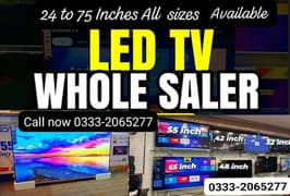 24" to 75" Inches All model Smart UHD 4K Android Wifi Led tv