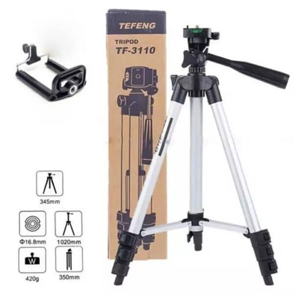 3.5-Foot Universal Tripod Stand – Perfect for Mobile Phones and Camera 1