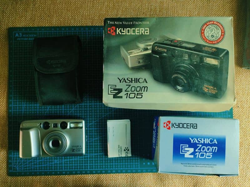 Yashica zoom 105 reel, 35mm film camera 1