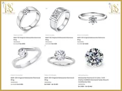 Best Gift Your Love Ones Original Moissanite Diamond Ring 0