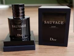 Dior Sauvage elixir. 10% used. 0 3 1 8 9 1 5 5 8 3 6