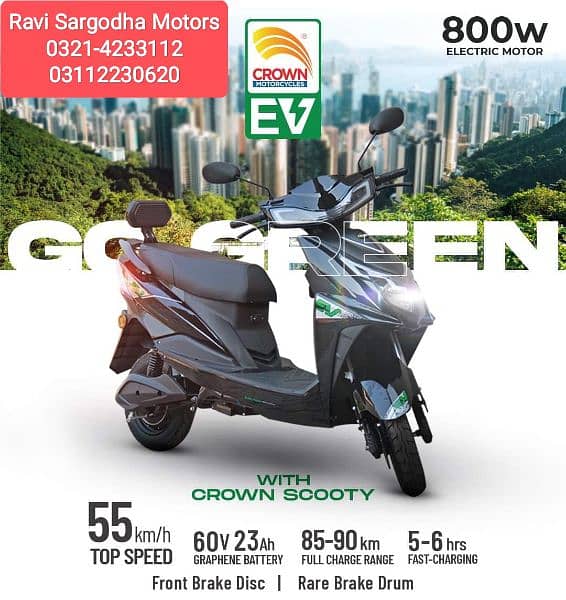 YJ future - Crown Electric scooty 0