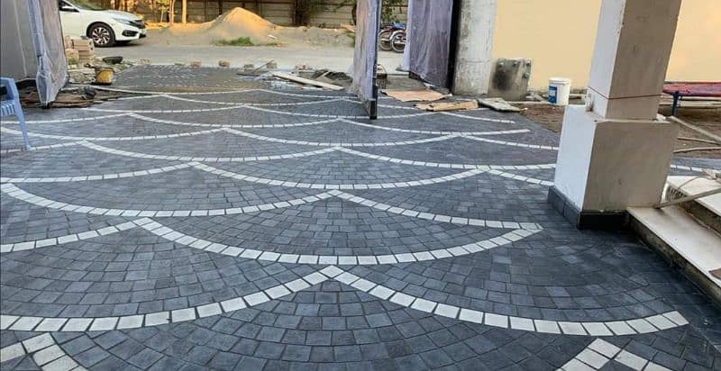 chemical Tuff tiles / kerb stone / pavers / blocks / clad stone 8