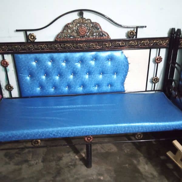 iron sofa for sale good condition 1