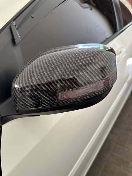Honda City 2011-2020 Side mirror carbon fiber cover 7