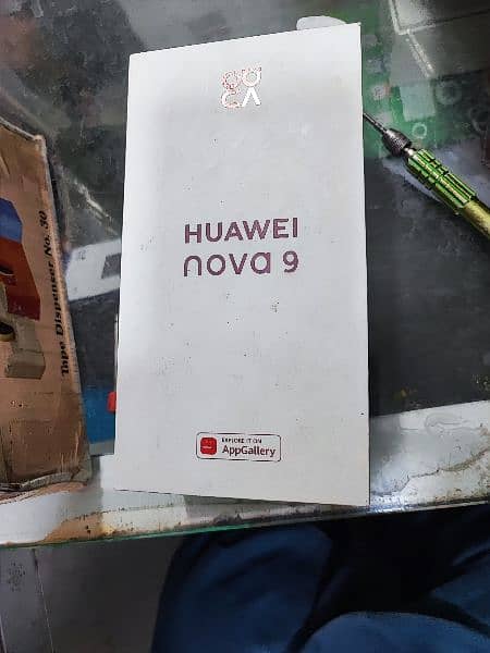 Huawei Nova 9 8gb 128gb box charger original 66w 7