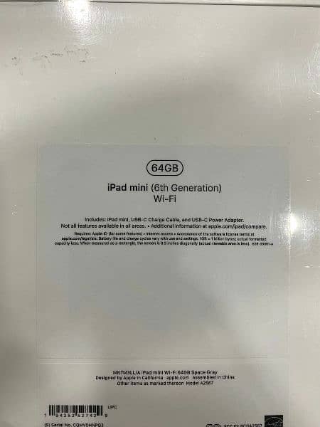 iPad Mini 6 64GB  / Pad / I PAD 1