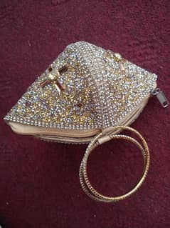bridal hand pouch