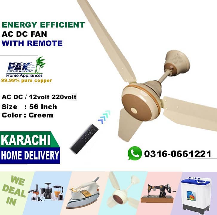 Tamoor |Khurshid | Shaban AC DC Inverter Ceiling Fan | Royal Khursheed 8